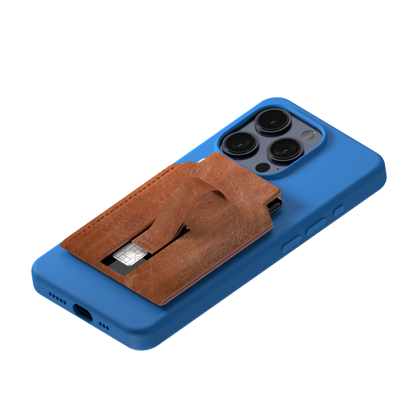 iPhone 15 Pro with wallet | MBC15P-BLS1