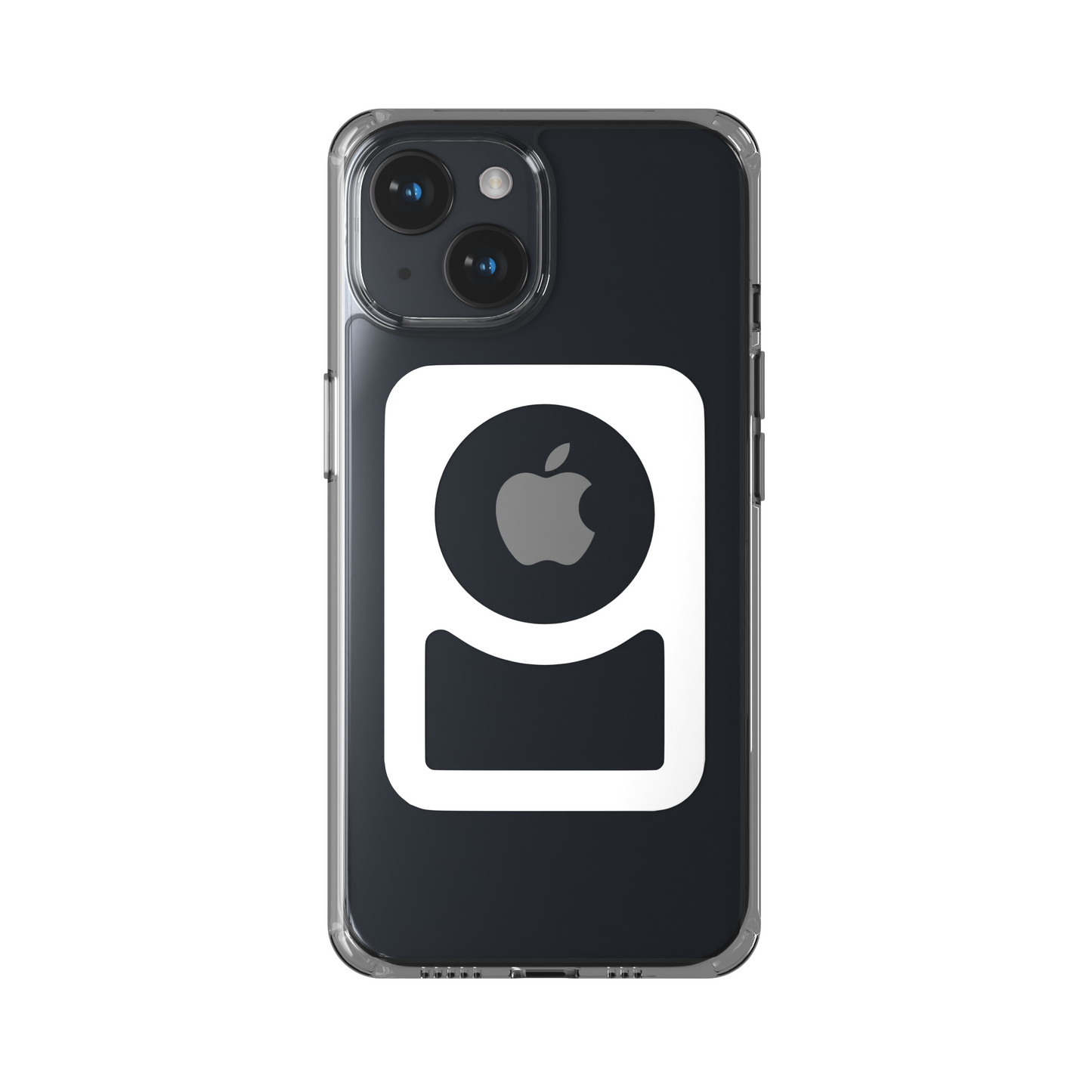 iPhone 15 clear case back view | MBC15-CLS1