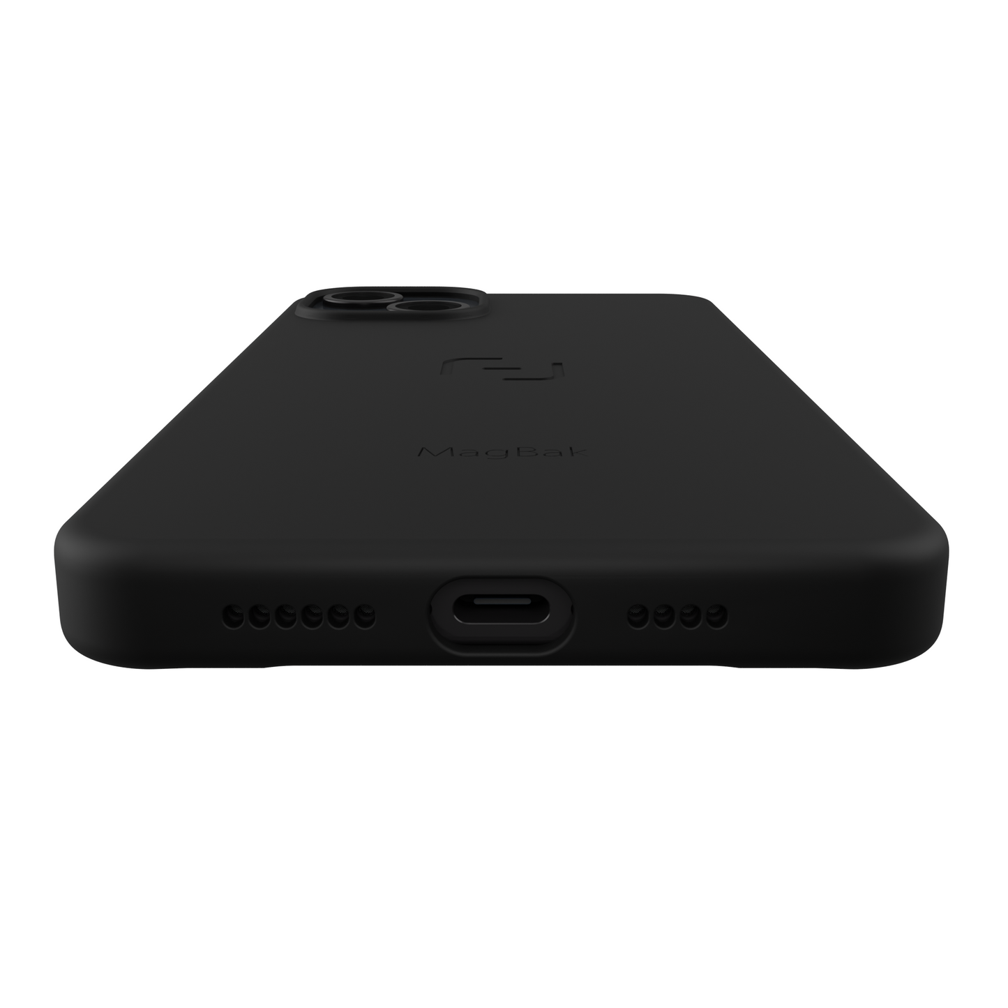 iPhone 15 Plus Case profile back view | MBC15X-BKS1