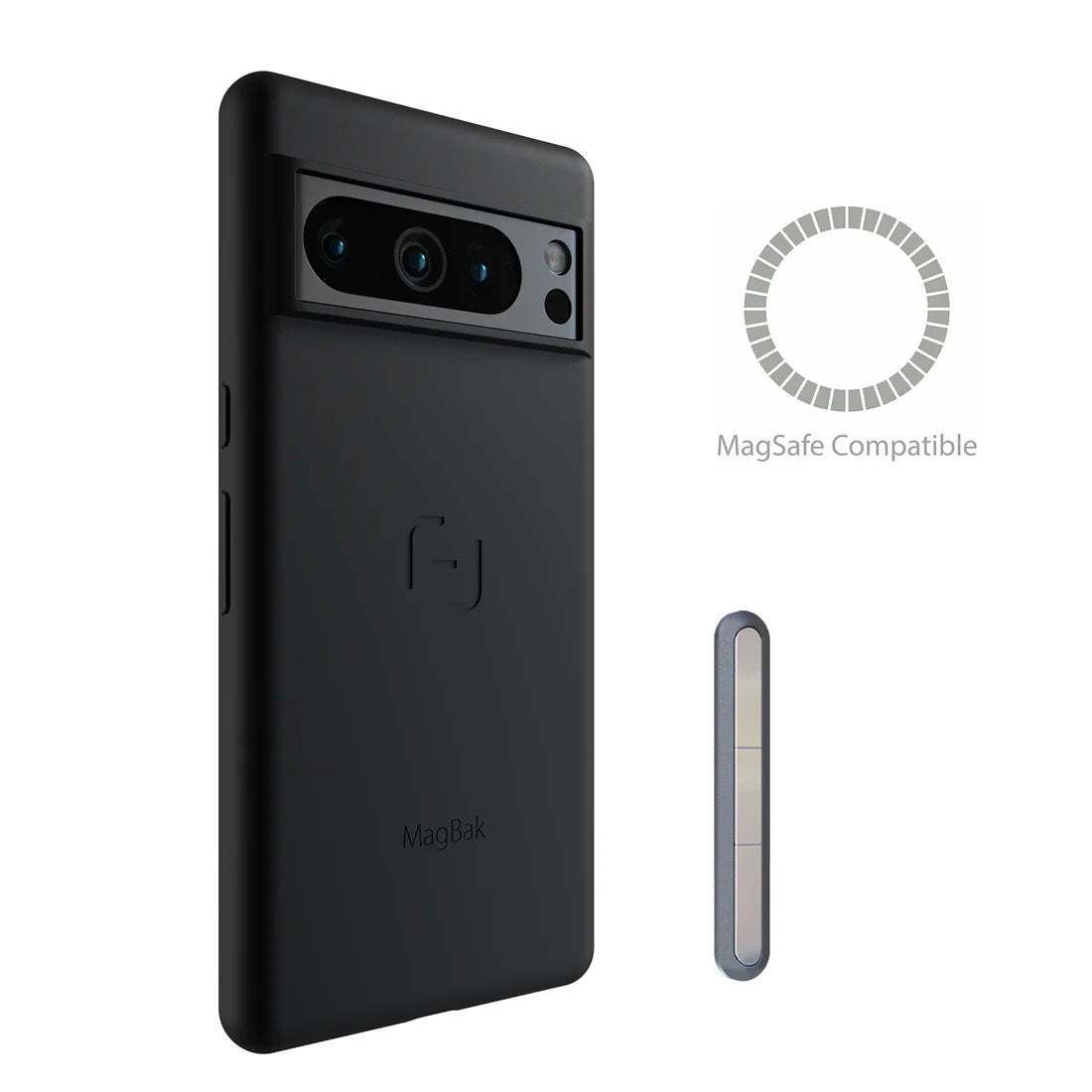 MagBak Magnetic Phone Case for Google Pixel 8 | Slim | Wireless Charging MagBak Magnetic Phone Case for Google Pixel 8 | Slim | Wireless Charging