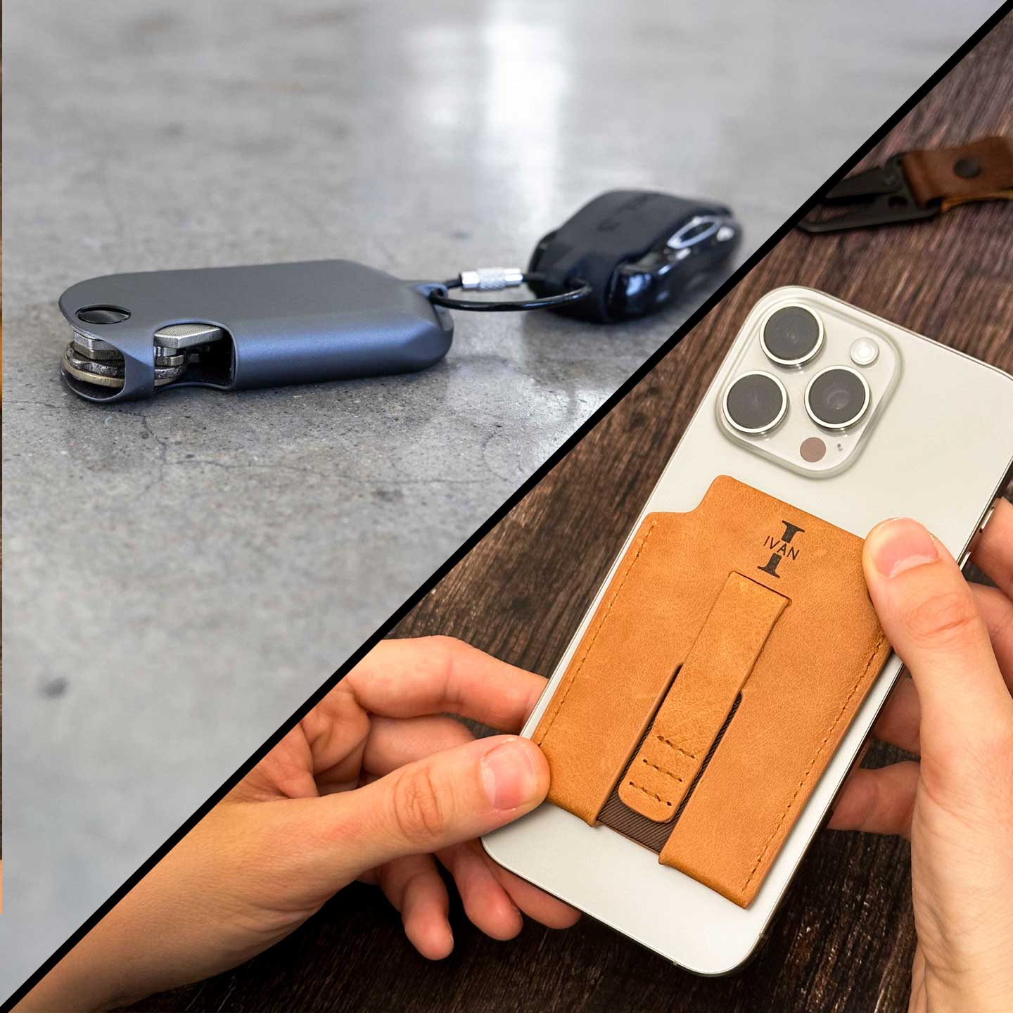 KeyTag + Personalized Wallet Combo – MagBak KeyTag + Personalized Wallet Combo – MagBak