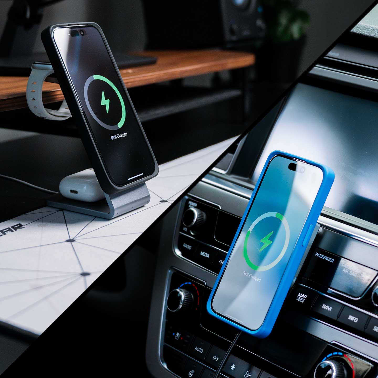 Car Charger Best Wireless Charger For Iphone With Otterbox Case