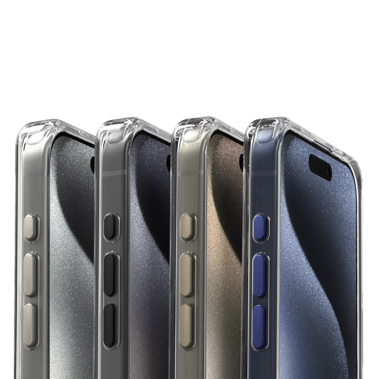 MagBak 15 Series clear case buttons | BTN-15CL-X4