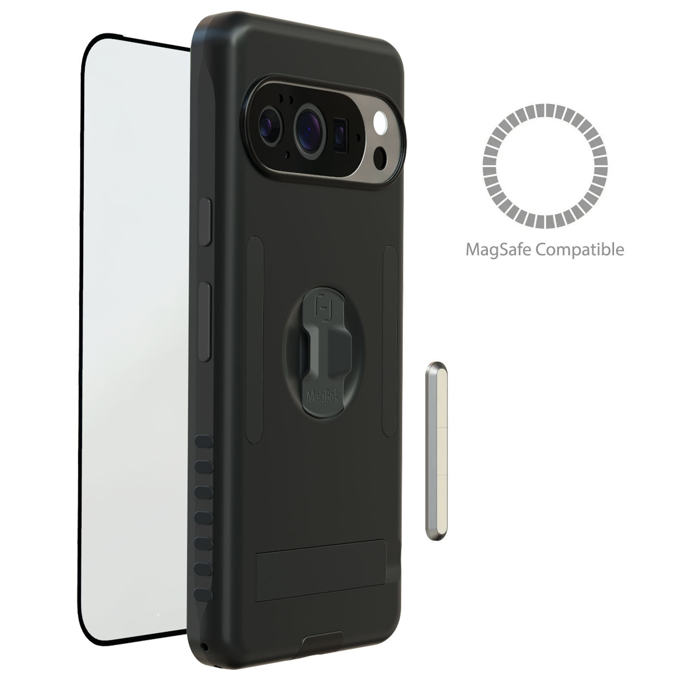 MagBak Elite Magnetic Phone Case for Google Pixel Pro 9XL| Slim | Wireless Charging Pixel 10 Pro XL / Black MagBak Elite Magnetic Phone Case for Google Pixel Pro 9XL| Slim | Wireless Charging Pixel 10 Pro XL / Black