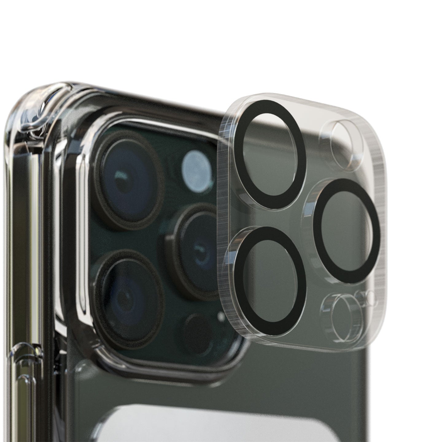 Lens Protector for iPhone Pro Max clear case floating | LP16M