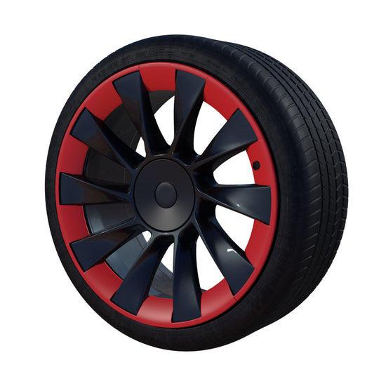 Induction wheel with red RimCase 