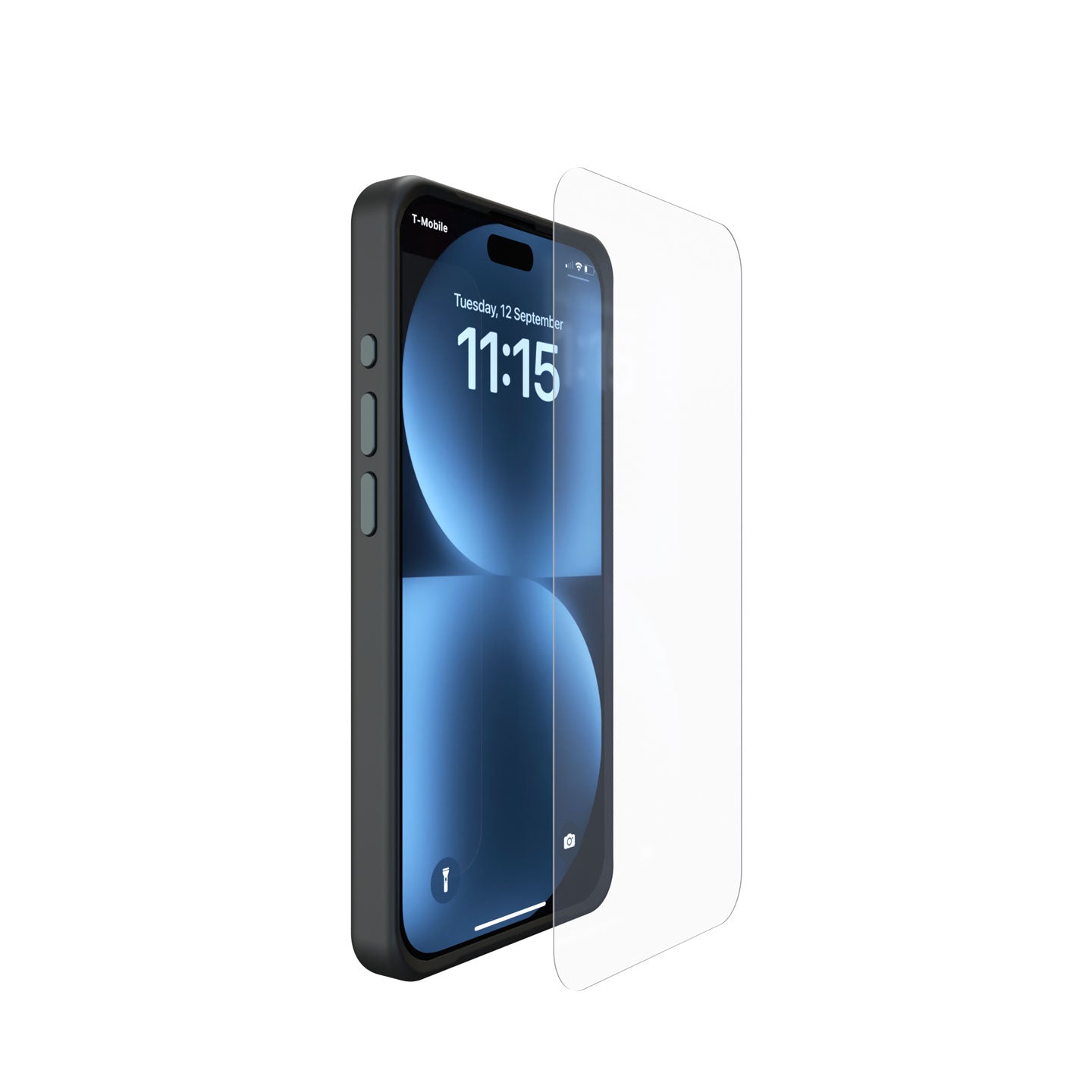 Screen protector on iPhone with Magbak case | SC15P-CL1,SC15-CL1