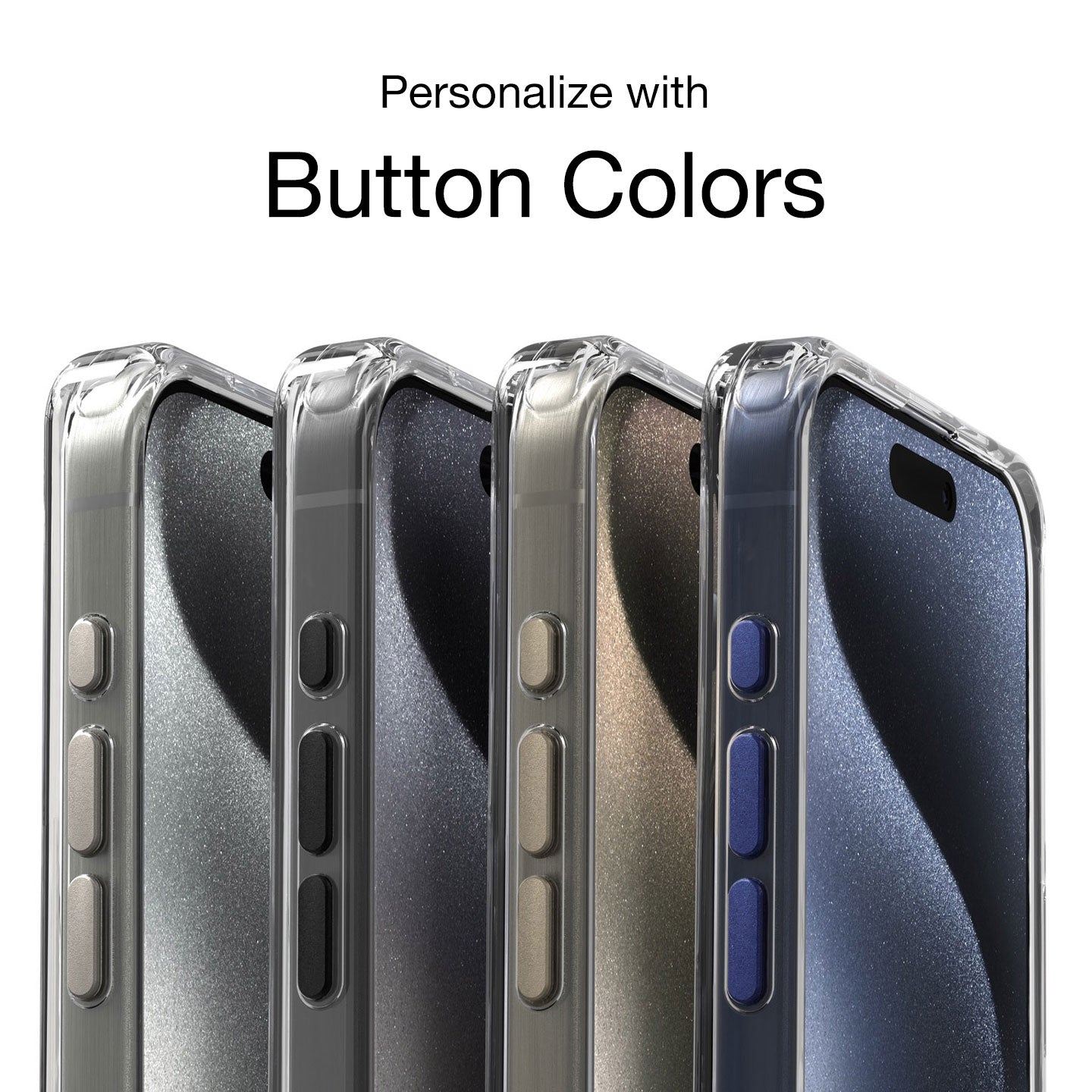 MagBak color case buttons for clear cases | MBC15M-CLS1,MBC15P-CLS1,MBC15X-CLS1,MBC15-CLS1