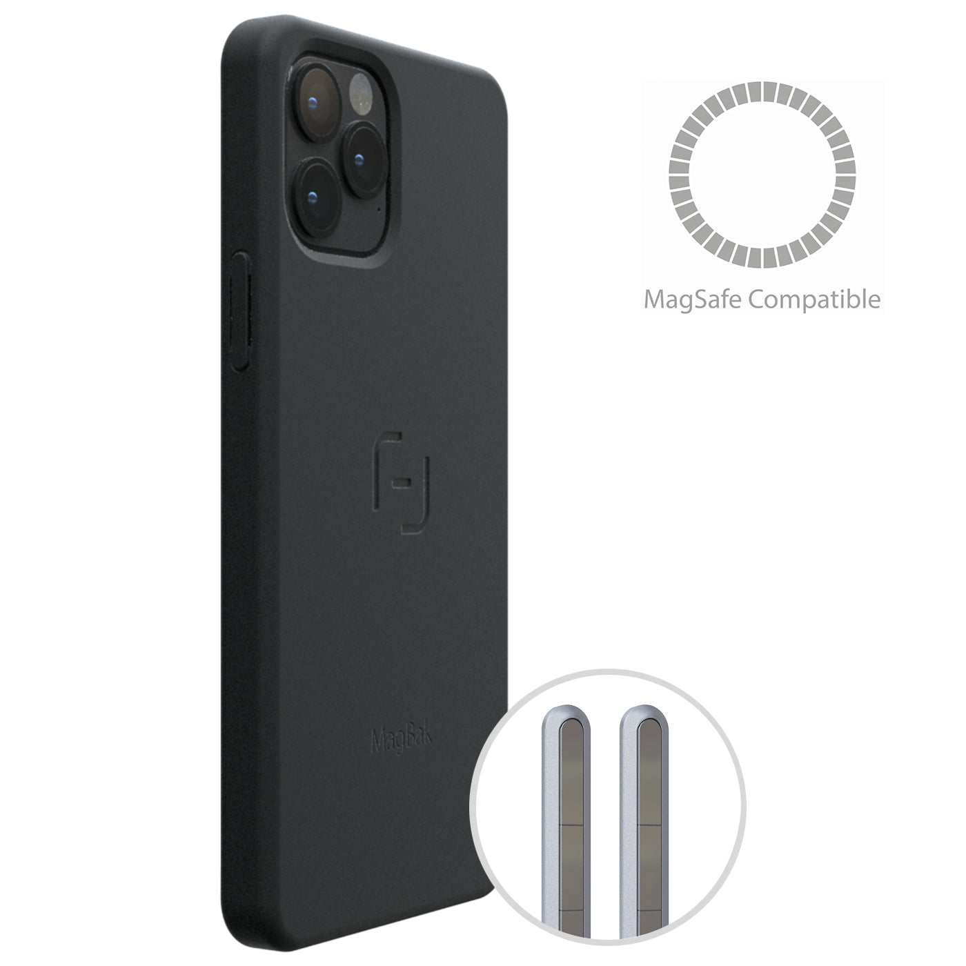 MagBak Magnetic Phone Case for iPhone 12 Series | Slim | MagSafe Charging MagBak Magnetic Phone Case for iPhone 12 Series | Slim | MagSafe Charging