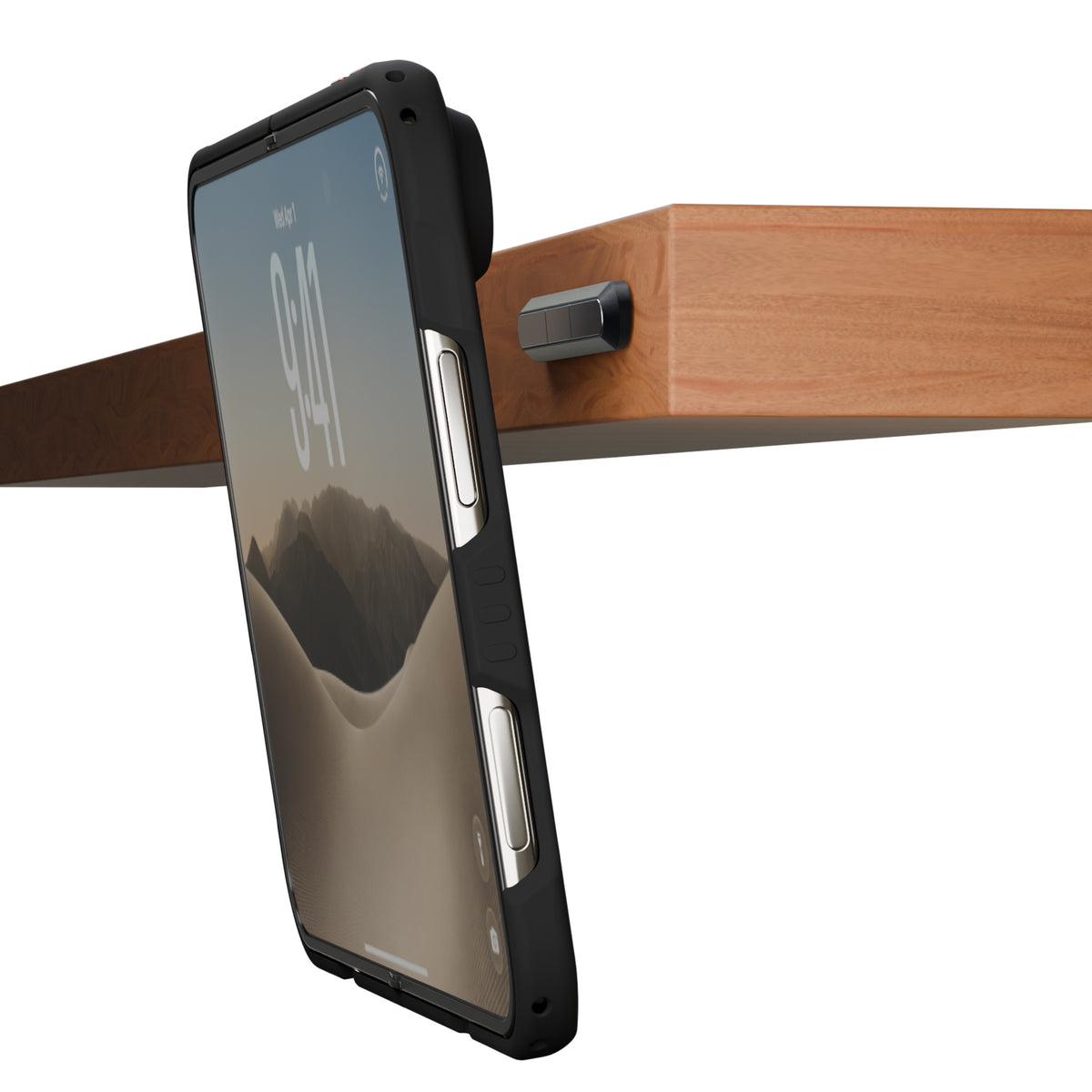 iPhone Duo mounted to a MagStick