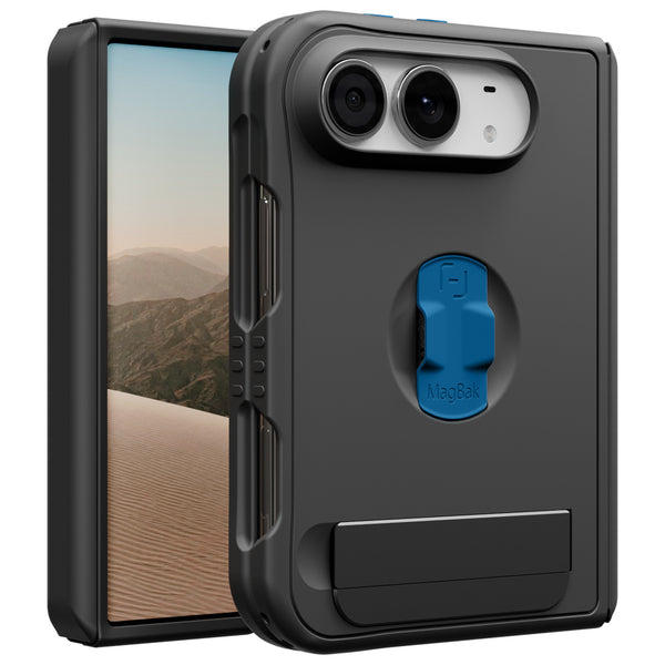 MagBak Elite Case duo front and back | ECFLD-BK,ACF-BL