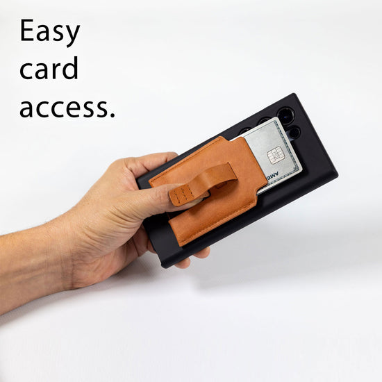 Wallet on MagBak Case card swipe