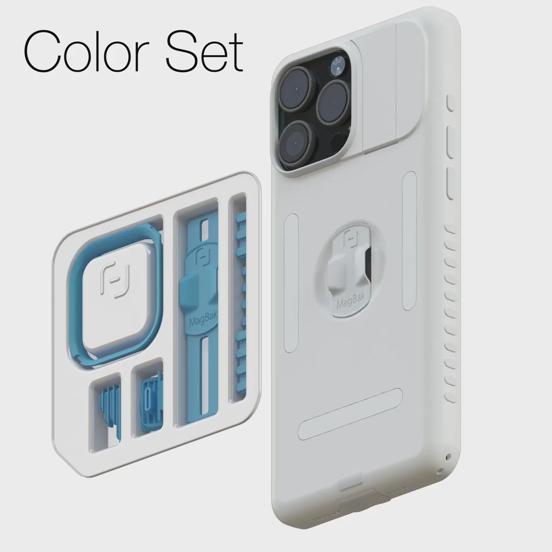 Accent color pack light blue on white case | ACC16E-LB,EC16M-WT,EC16P-WT