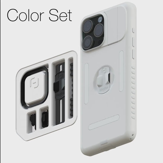 Accent color pack black on white case 