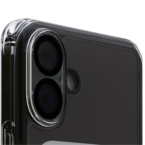 Lens Protector for iPhone Plus clear case installed 