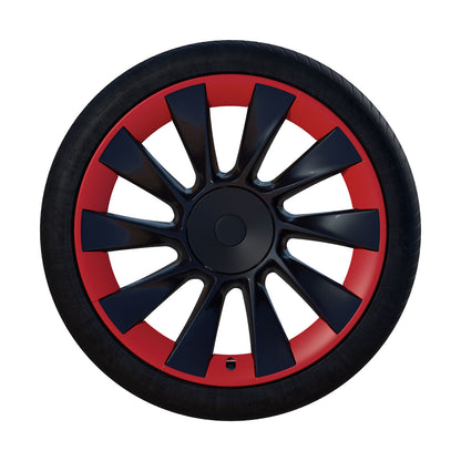 Induction wheel with black RimCase front view | RPTMY20I-RD
