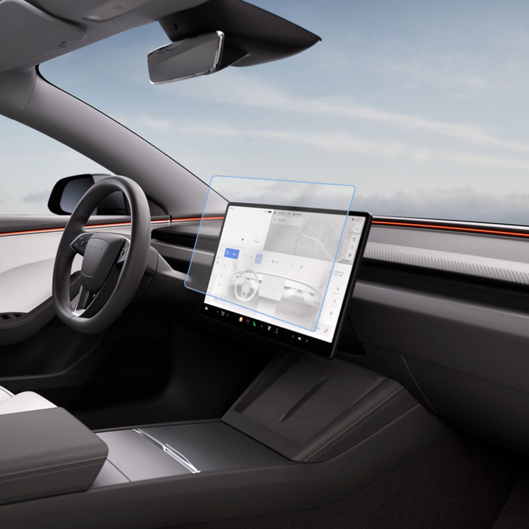 Model 3 2024 Screen Protector Hero | SCTM24-CL,SCTM24-MT