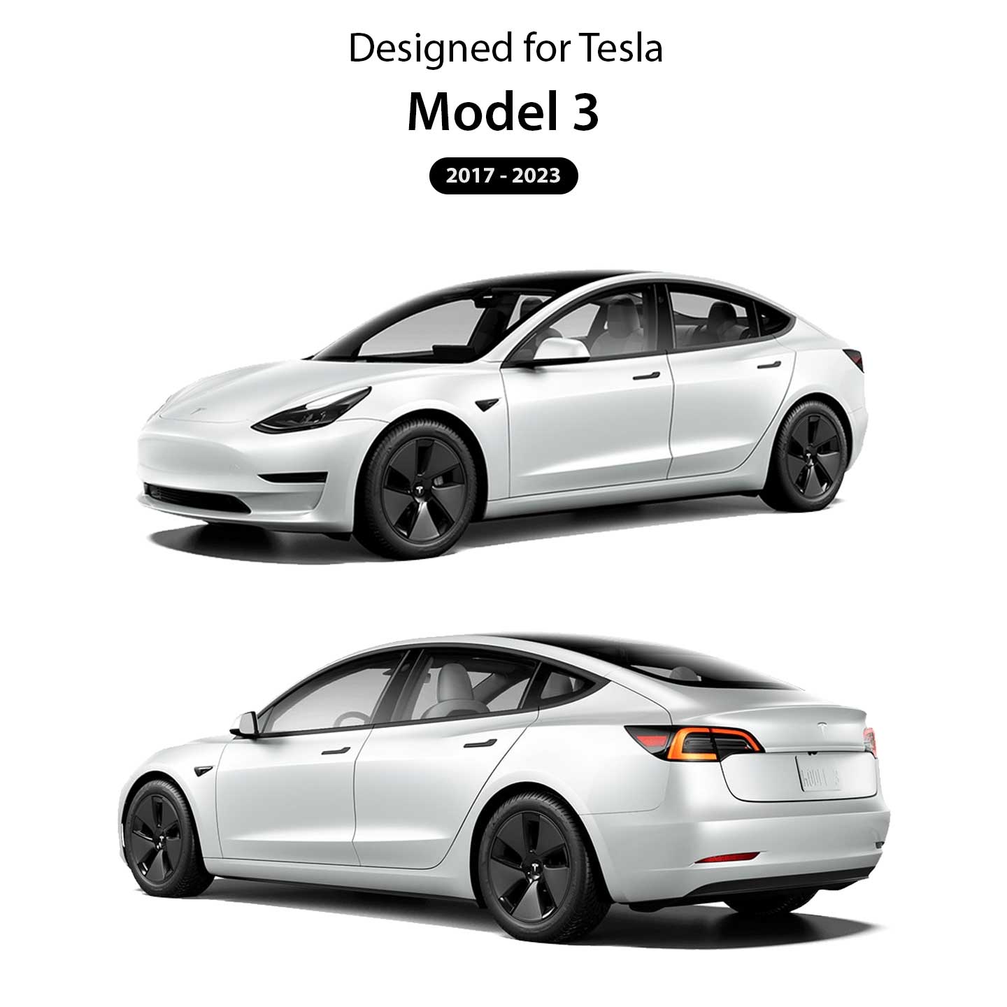 Designed for Model 3 | 59208702820433,59208702853201