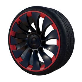 Red RimCase Model Y Uberturbine profile view 