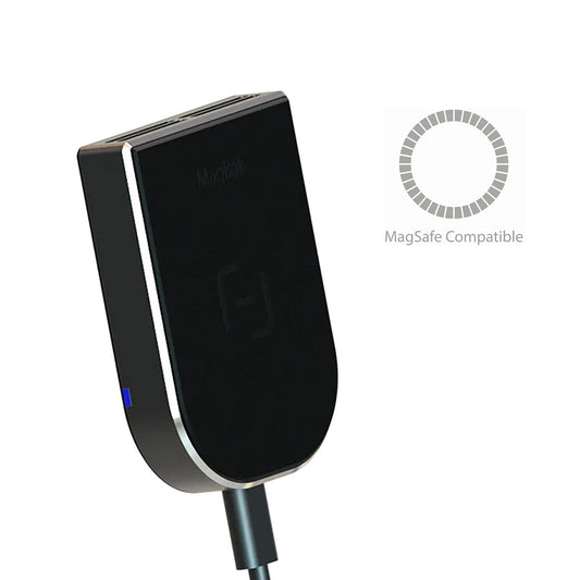 MagBak Wireless Charger - USB Car Adapter Included