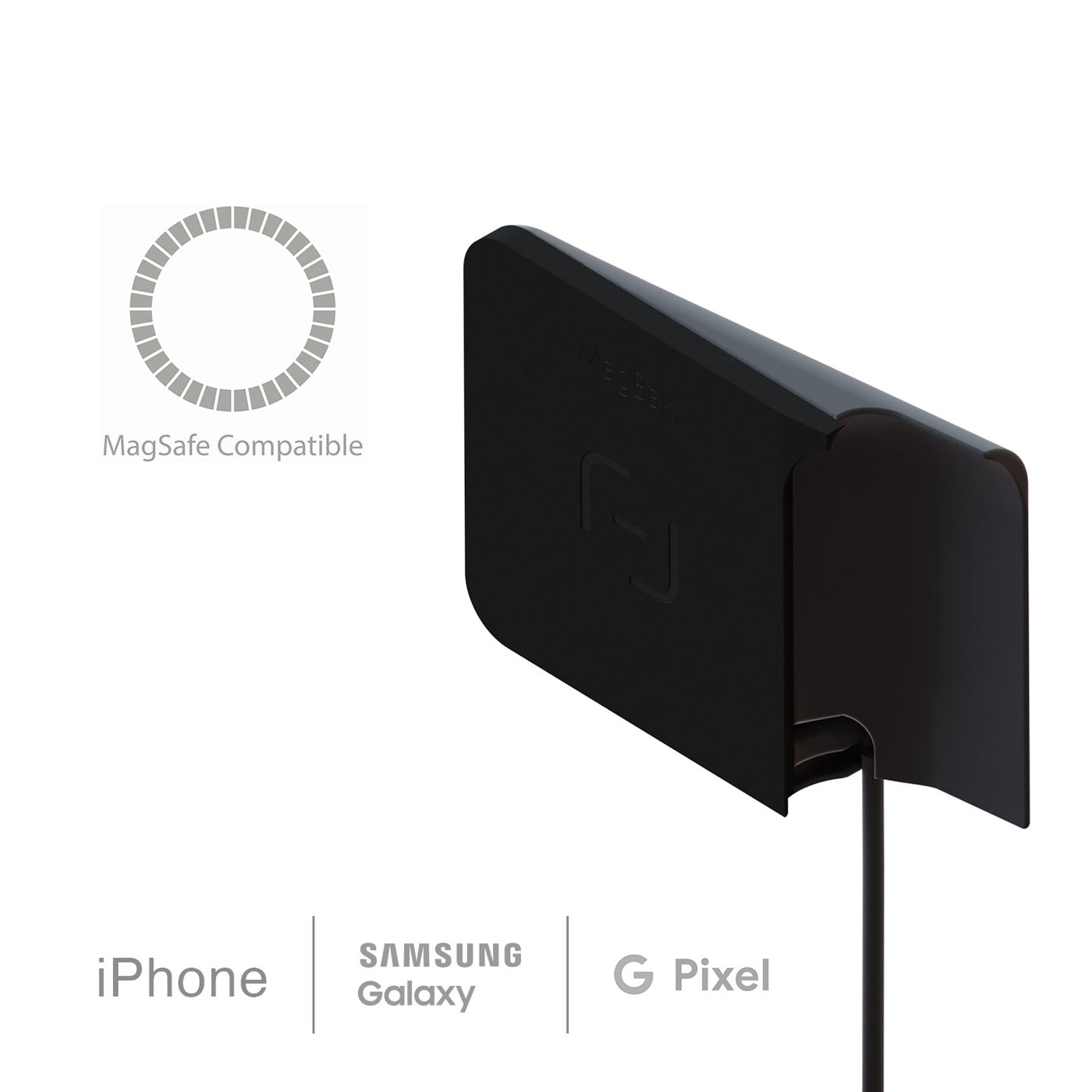 MagBak Tesla wireless charger Left Hand | MBT3Y-DG
