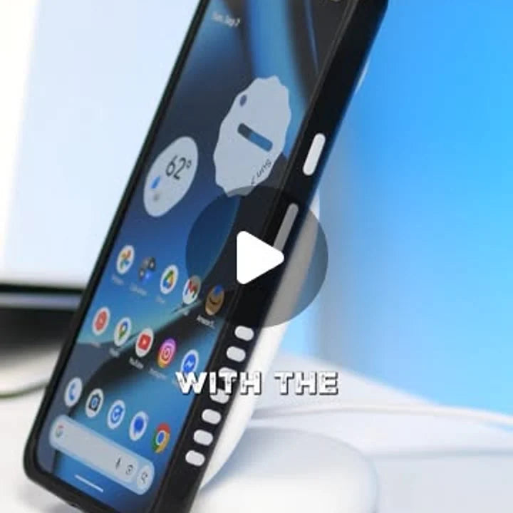 Gerardo Hernandez demonstrating the MagBak Elite Case for Google Pixel 10 Pro XL
